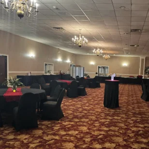 A centerpiece at The Ballroom at the Phoenix